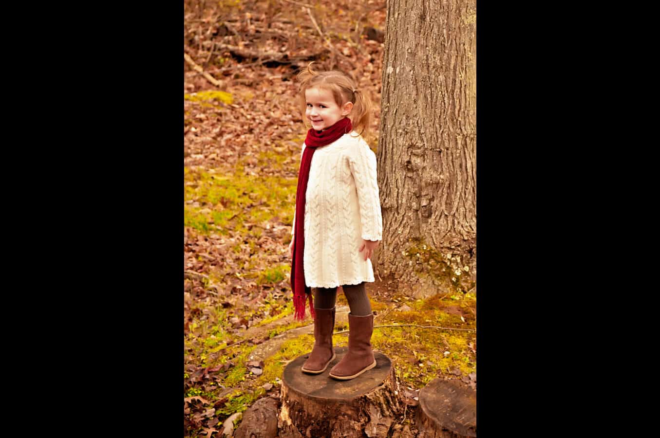 child, portrait, outdoor, autumn, natural light, Northern VA