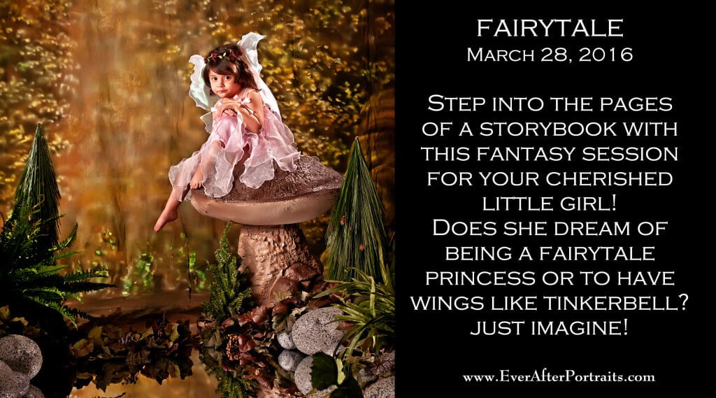 Fairytale Portrait Photography Studio Session