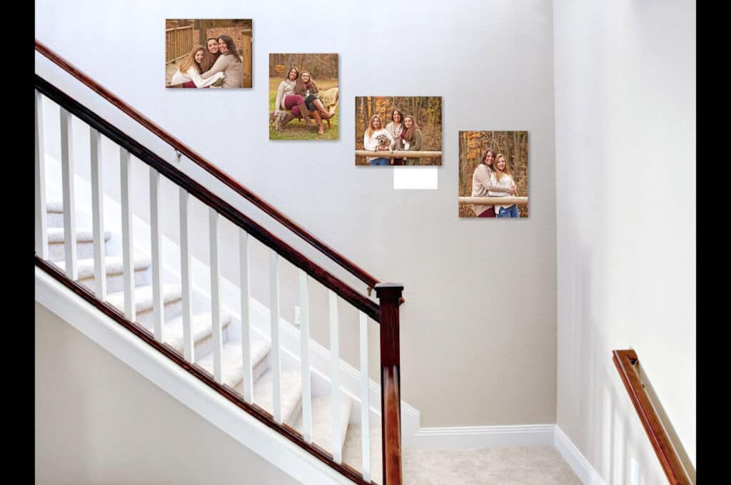 photography websites Stairway Family Wall Art Collection 