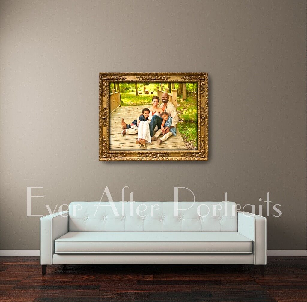 custom portrait art leesburg va family photographer