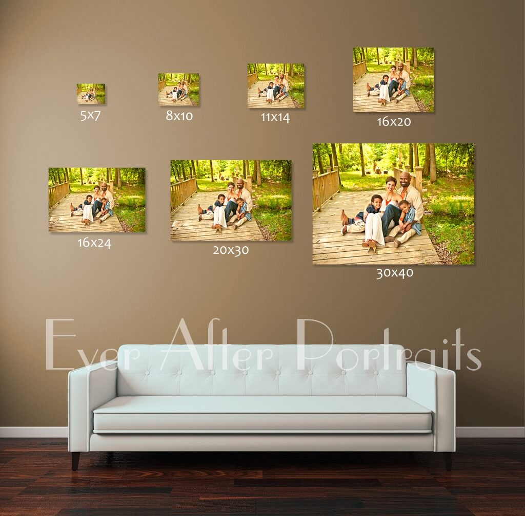 Why Size Matters for Wall Art | Northern VA Family Photographer