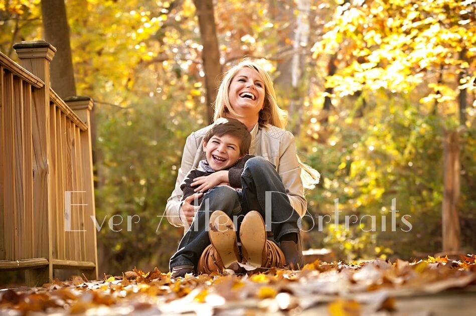 Natural Portraits in our Outdoor Studio | Northern VA Family Photographer