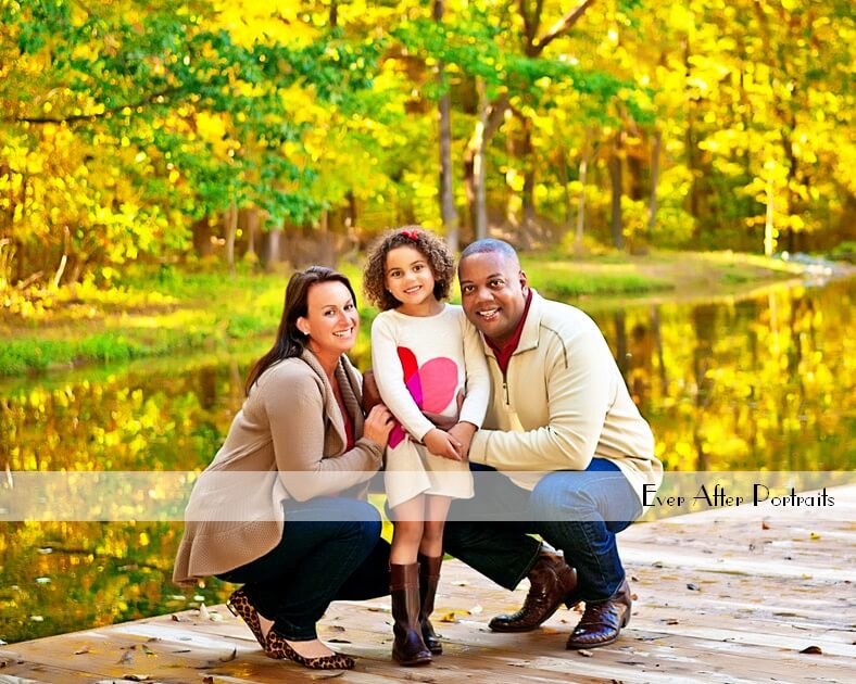 The Gorgeous Bennett Family of Three | Northern VA Family Photographer