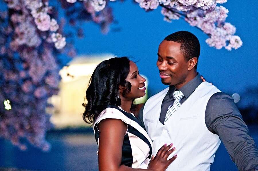 Nina & Matthew’s D.C. Cherry Blossom Engagement