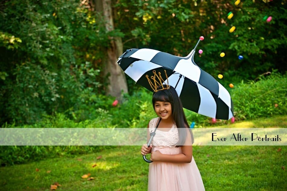 Tanvi, Bubblegum Princess Portrait Session | Northern VA Family Photographer