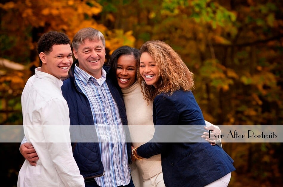 The Kids are Home! Fall Family Portraits | Northern VA Family Photographer