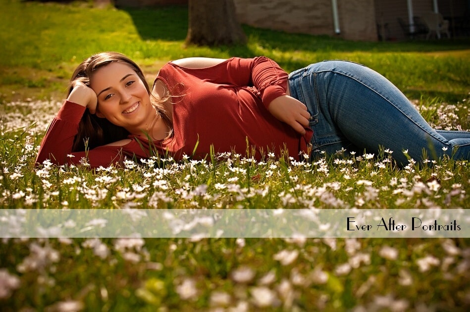 Isabella, Wildflower Senior Session | Northern VA Family Photographer