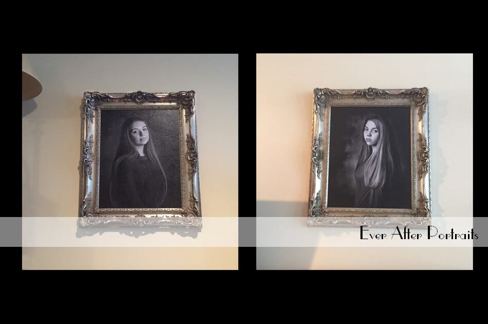 Masterpiece Framed Black & White Fine Art Portraits | Northern VA Family Photographer
