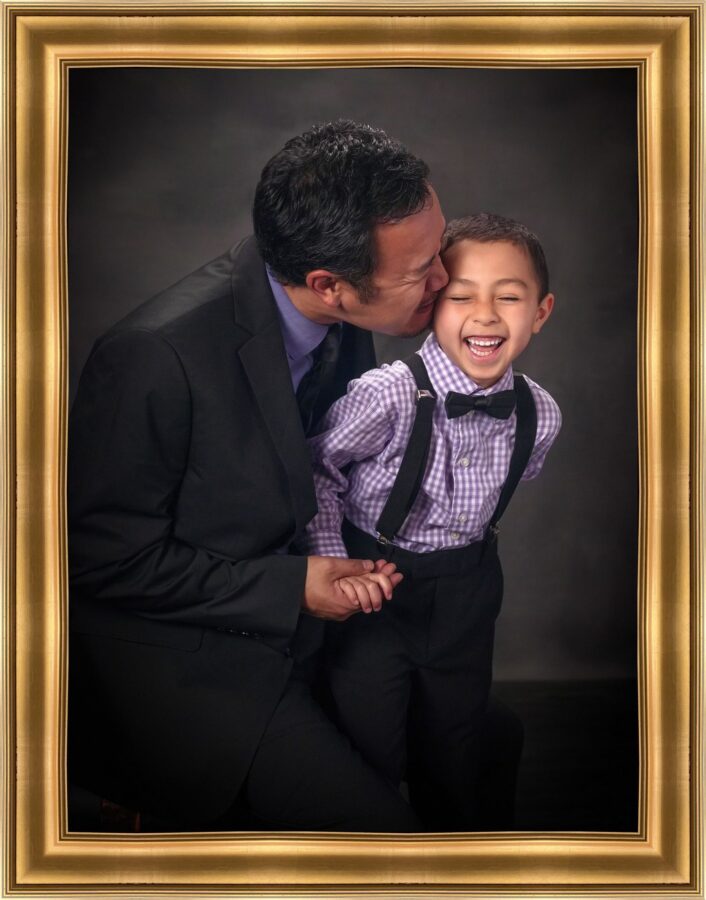 FATHER SON 2 40_FRAMED