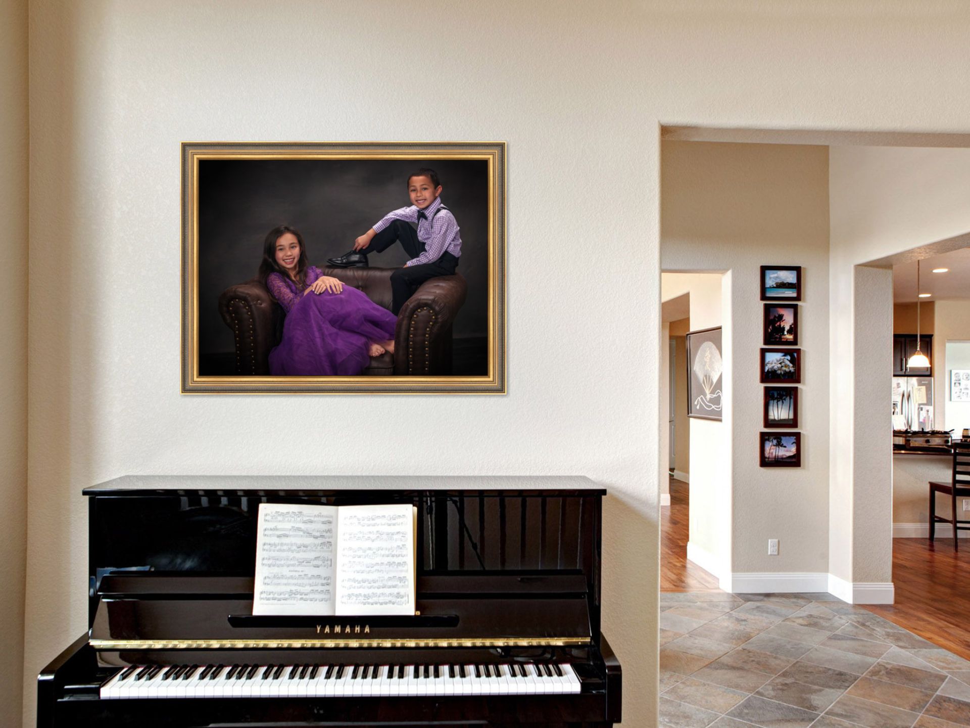 SIBLINGS 2 ON WALL
