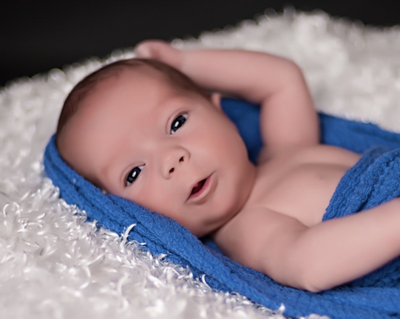 Baby Portrait in Chantilly
