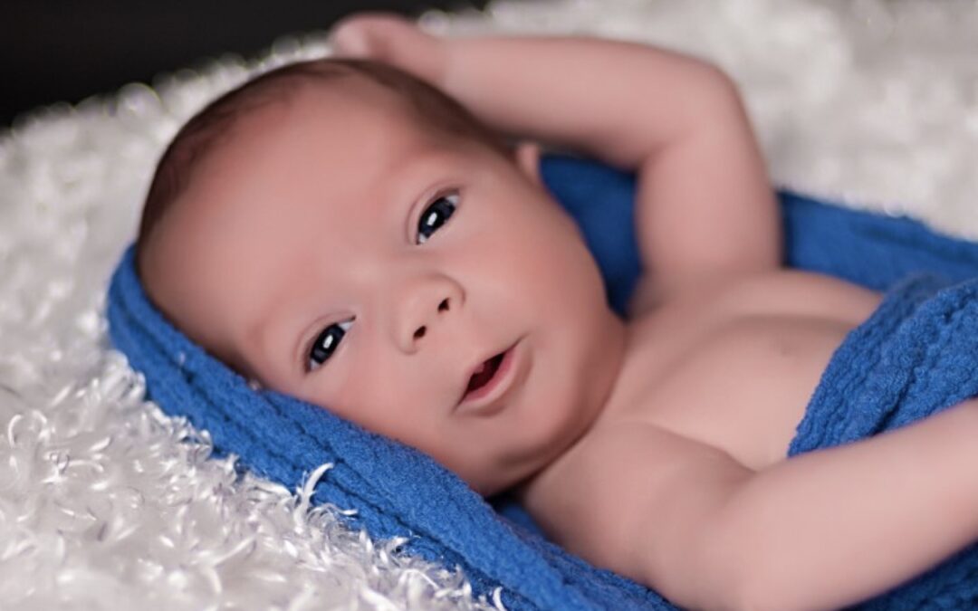 Baby Portrait in Chantilly